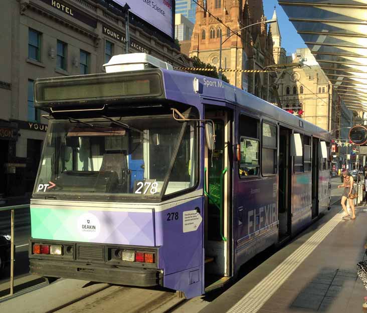 Yarra Trams Class A Deakin University 278